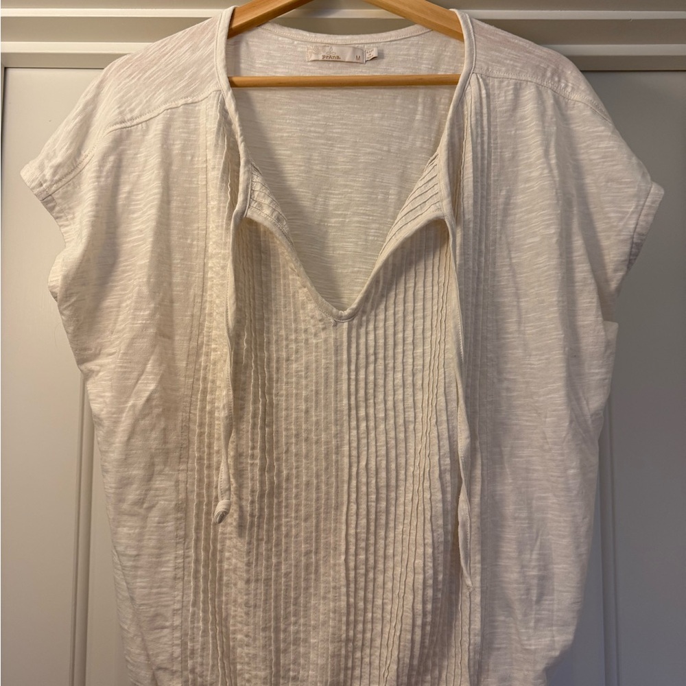 Prana Cream Women's Blouse